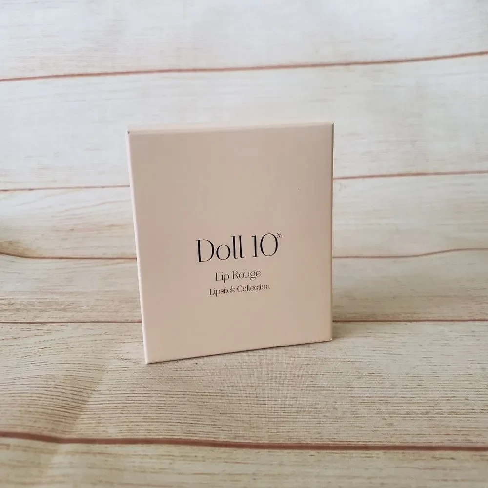 Doll10 Lip Rouge Lipstick Collection (Set of 4 full-size lipsticks)